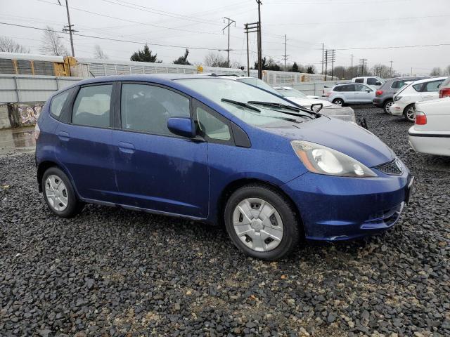 JHMGE8H39DC047043 - 2013 HONDA FIT BLUE photo 4