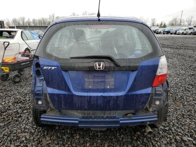 JHMGE8H39DC047043 - 2013 HONDA FIT BLUE photo 6