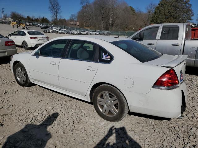 2G1WB5E39E1157356 - 2014 CHEVROLET IMPALA LIM LT WHITE photo 2