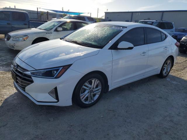 5NPD84LF4LH601341 - 2020 HYUNDAI ELANTRA SEL WHITE photo 1