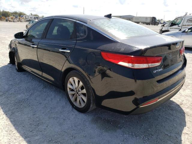 5XXGU4L36GG059336 - 2016 KIA OPTIMA EX BLACK photo 2