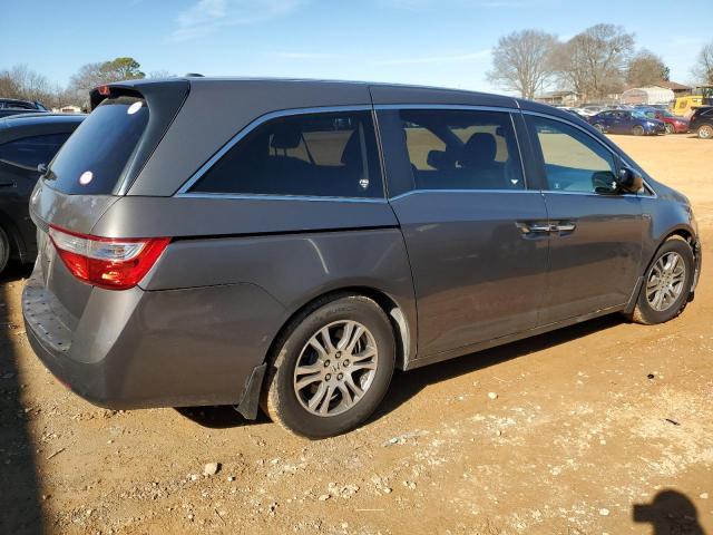 5FNRL5H60BB016918 - 2011 HONDA ODYSSEY EXL GRAY photo 3