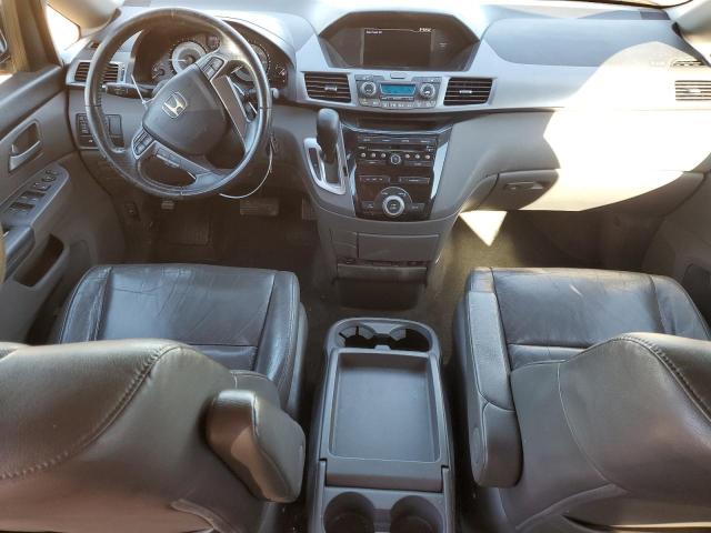 5FNRL5H60BB016918 - 2011 HONDA ODYSSEY EXL GRAY photo 8