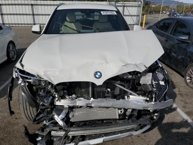 5UX53DP04N9L33409 - 2022 BMW X3 XDRIVE30I WHITE photo 5