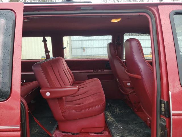 1P4GH4439PX518494 - 1993 PLYMOUTH GRAND VOYA RED photo 11