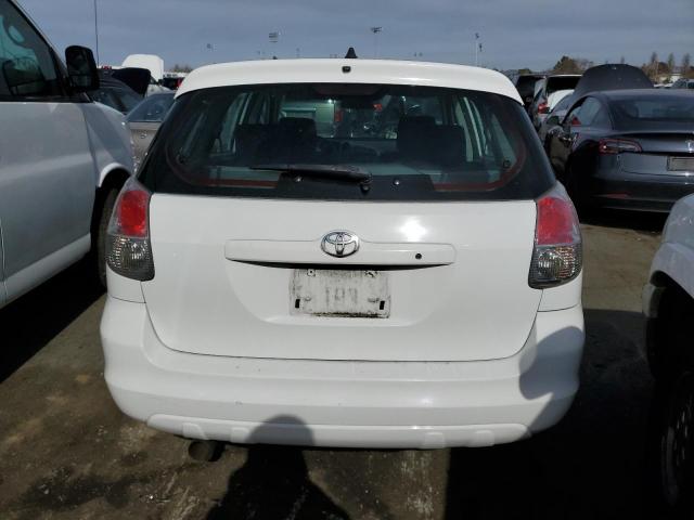 2T1KR32EX6C595365 - 2006 TOYOTA COROLLA MA XR WHITE photo 6