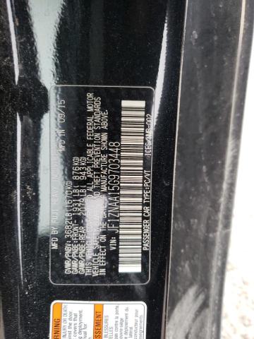 JF1ZNAA15G9703448 - 2016 TOYOTA SCION FR-S BLACK photo 13