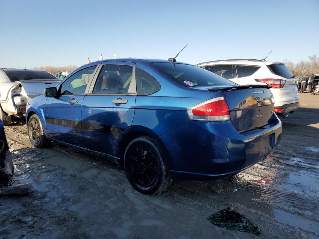 1FAHP34N68W245325 - 2008 FORD FOCUS S/SE BLUE photo 2