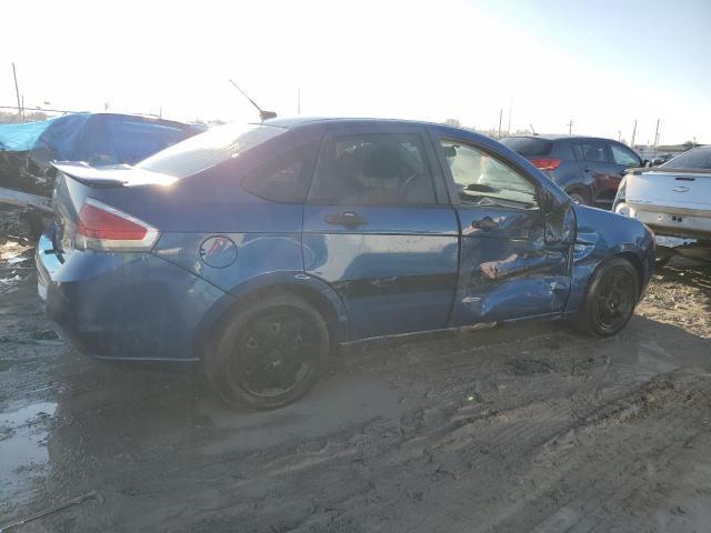 1FAHP34N68W245325 - 2008 FORD FOCUS S/SE BLUE photo 3