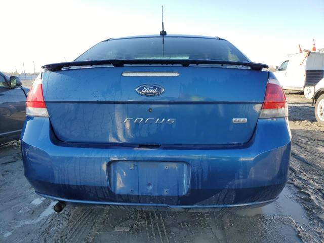 1FAHP34N68W245325 - 2008 FORD FOCUS S/SE BLUE photo 6