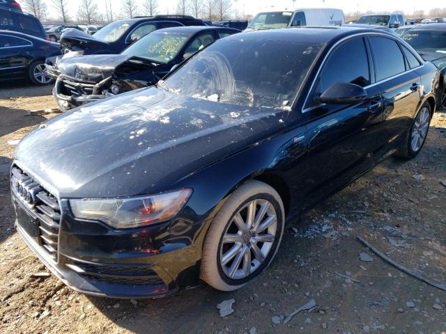 WAUHGAFC4DN093083 - 2013 AUDI A6 PRESTIGE შავი ფოტო 1