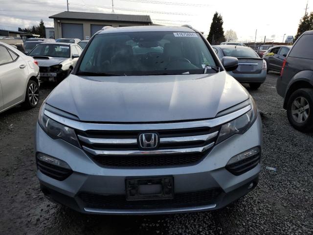 5FNYF6H07GB049734 - 2016 HONDA PILOT ELITE SILVER photo 5