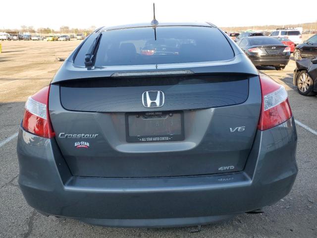 5J6TF2H55CL000225 - 2012 HONDA CROSSTOUR EXL ნაცრისფერი ფოტო 6