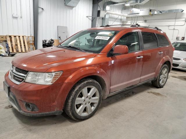 3C4PDDFG5CT300574 - 2012 DODGE JOURNEY R/T ORANGE photo 1