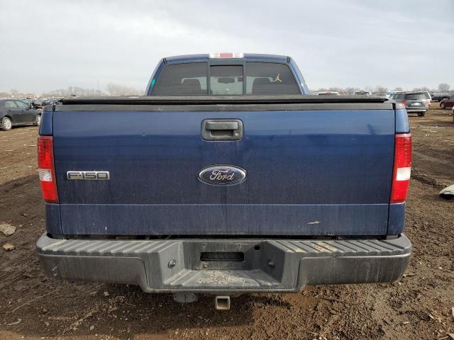 1FTPX14V68FB06208 - 2008 FORD F150 BLUE photo 6