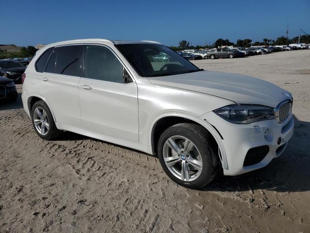 5UXKR6C55H0J84208 - 2017 BMW X5 XDRIVE50I WHITE photo 4