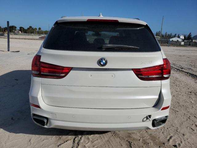 5UXKR6C55H0J84208 - 2017 BMW X5 XDRIVE50I WHITE photo 6
