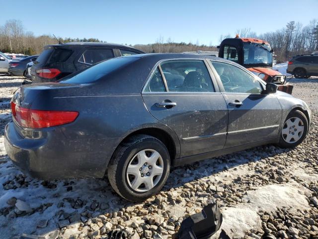 1HGCM56485A193428 - 2005 HONDA ACCORD LX BLUE photo 3