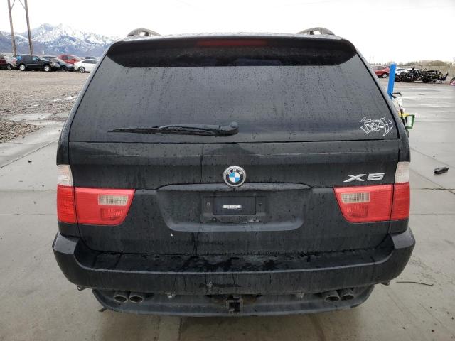 5UXFB33582LH35714 - 2002 BMW X5 4.4I BLACK photo 6