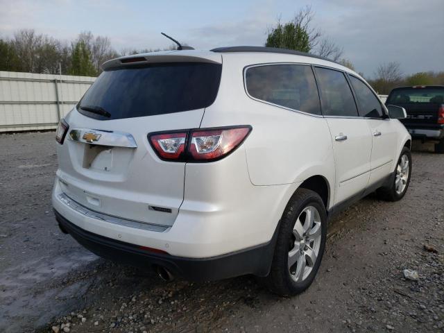 1GNKRJKD0HJ120074 - 2017 CHEVROLET TRAVERSE PREMIER WHITE photo 4