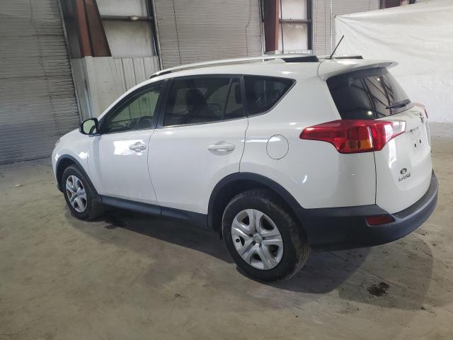 JTMBFREV4EJ002349 - 2014 TOYOTA RAV4 LE WHITE photo 2