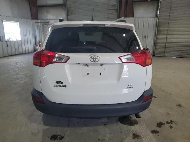 JTMBFREV4EJ002349 - 2014 TOYOTA RAV4 LE WHITE photo 6