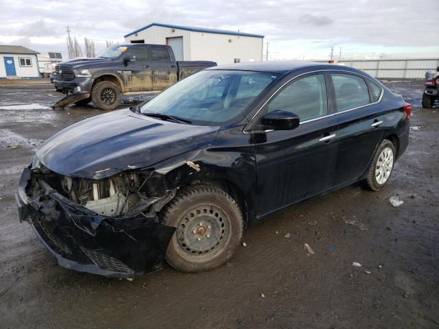 3N1AB7AP8JY241642 - 2018 NISSAN SENTRA S BLACK photo 1