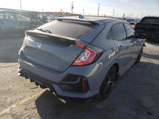 SHHFK7H45MU415406 - 2021 HONDA CIVIC SPORT 银色 照片 3