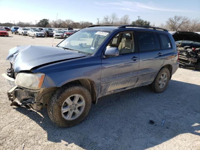 JTEHF21A930110680 - 2003 TOYOTA HIGHLANDER LIMITED BLUE photo 1