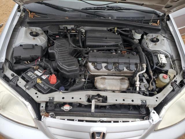 2HGES26791H571002 - 2001 HONDA CIVIC EX SILVER photo 11