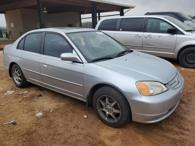 2HGES26791H571002 - 2001 HONDA CIVIC EX SILVER photo 4