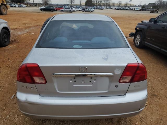 2HGES26791H571002 - 2001 HONDA CIVIC EX SILVER photo 6