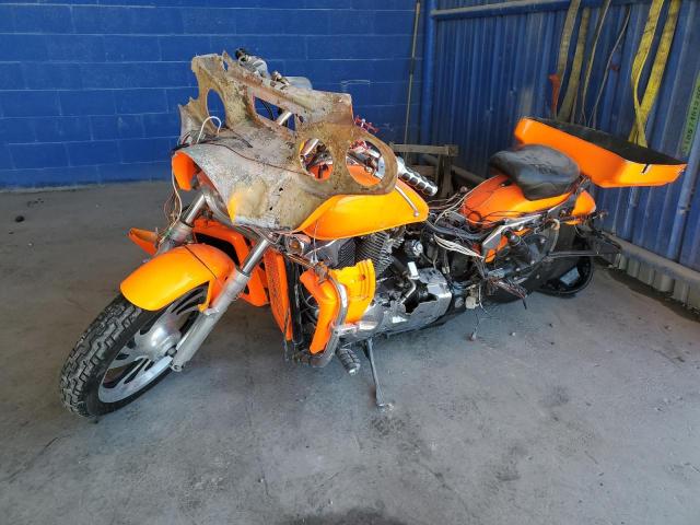 1HFSC55047A307140 - 2007 HONDA VTX1300 C ORANGE photo 2