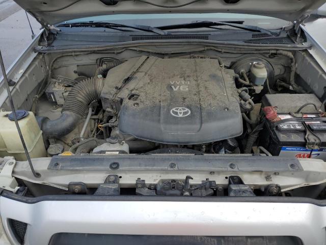 5TEJU62N25Z034307 - 2005 TOYOTA TACOMA DOUBLE CAB PRERUNNER SILVER photo 11