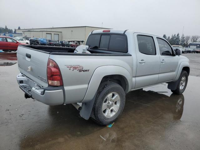 5TEJU62N25Z034307 - 2005 TOYOTA TACOMA DOUBLE CAB PRERUNNER SILVER photo 3