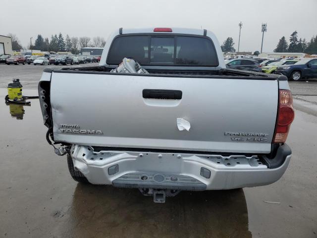 5TEJU62N25Z034307 - 2005 TOYOTA TACOMA DOUBLE CAB PRERUNNER SILVER photo 6