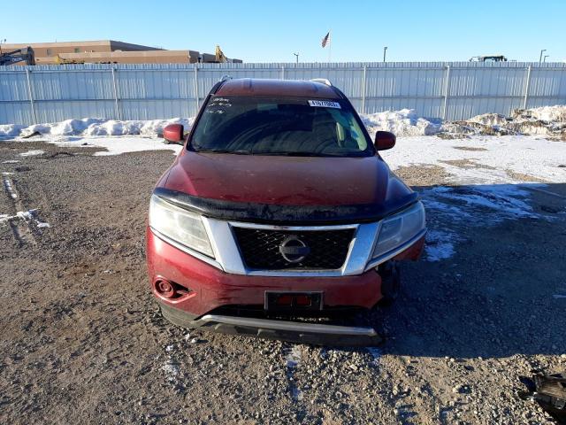 5N1AR2MM4DC610700 - 2013 NISSAN PATHFINDER S 红色 照片 5