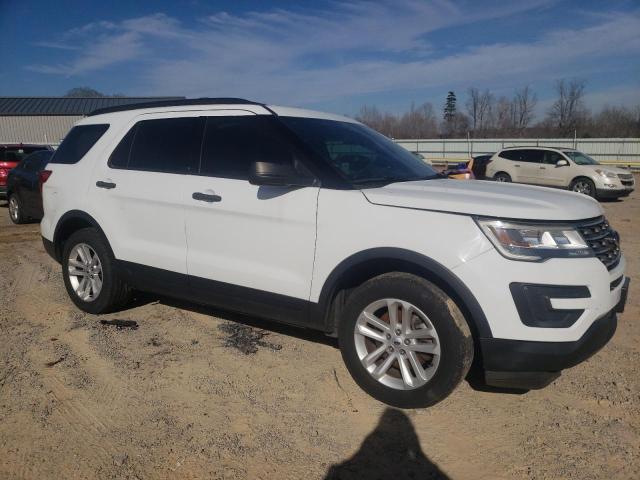 1FM5K8B89HGE25524 - 2017 FORD EXPLORER WHITE photo 4