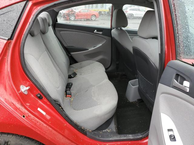 KMHCT4AE1DU511085 - 2013 HYUNDAI ACCENT GLS RED photo 10