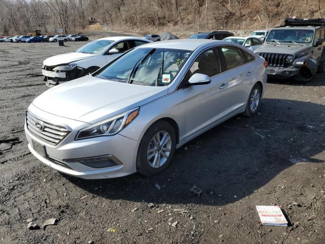 5NPE24AA7FH124583 - 2015 HYUNDAI SONATA ECO SILVER photo 1