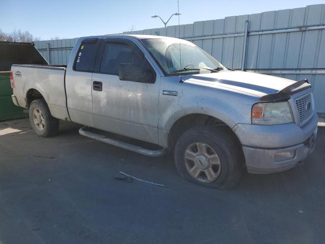 1FTRX14W14NA25392 - 2004 FORD F150 SILVER photo 4