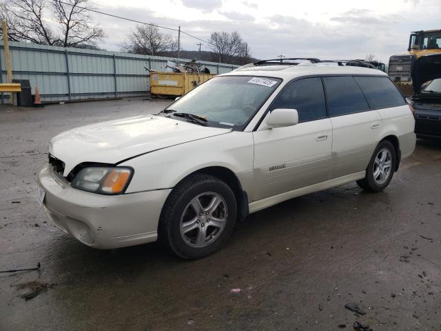 4S3BH806247628157 - 2004 SUBARU LEGACY OUTBACK H6 3.0 LL BEAN WHITE photo 1