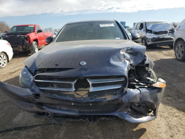 55SWF4KB6JU263772 - 2018 MERCEDES-BENZ C 300 4MATIC BLUE photo 5