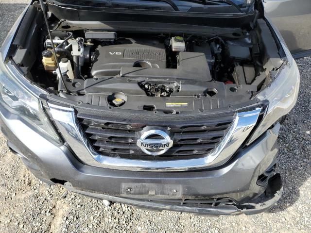 5N1DR2MM9HC641511 - 2017 NISSAN PATHFINDER S GRAY photo 12
