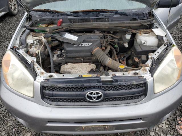 JTEHD20V856024416 - 2005 TOYOTA RAV4 SILVER photo 11