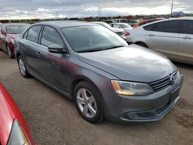 3VWLL7AJXCM384422 - 2012 VOLKSWAGEN JETTA TDI CHARCOAL photo 4