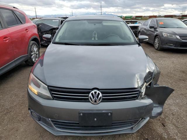 3VWLL7AJXCM384422 - 2012 VOLKSWAGEN JETTA TDI CHARCOAL photo 5