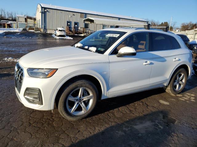 WA1AAAFY9M2045771 - 2021 AUDI Q5 PREMIUM WHITE photo 1