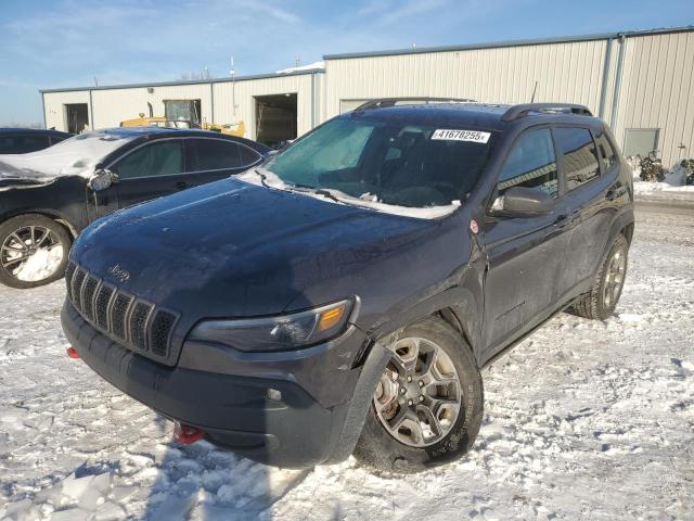 1C4PJMBX7KD189772 - 2019 JEEP CHEROKEE TRAILHAWK GRAY photo 1