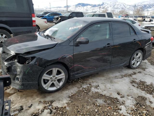 5YFBU4EE0DP098502 - 2013 TOYOTA COROLLA BASE BLACK photo 1